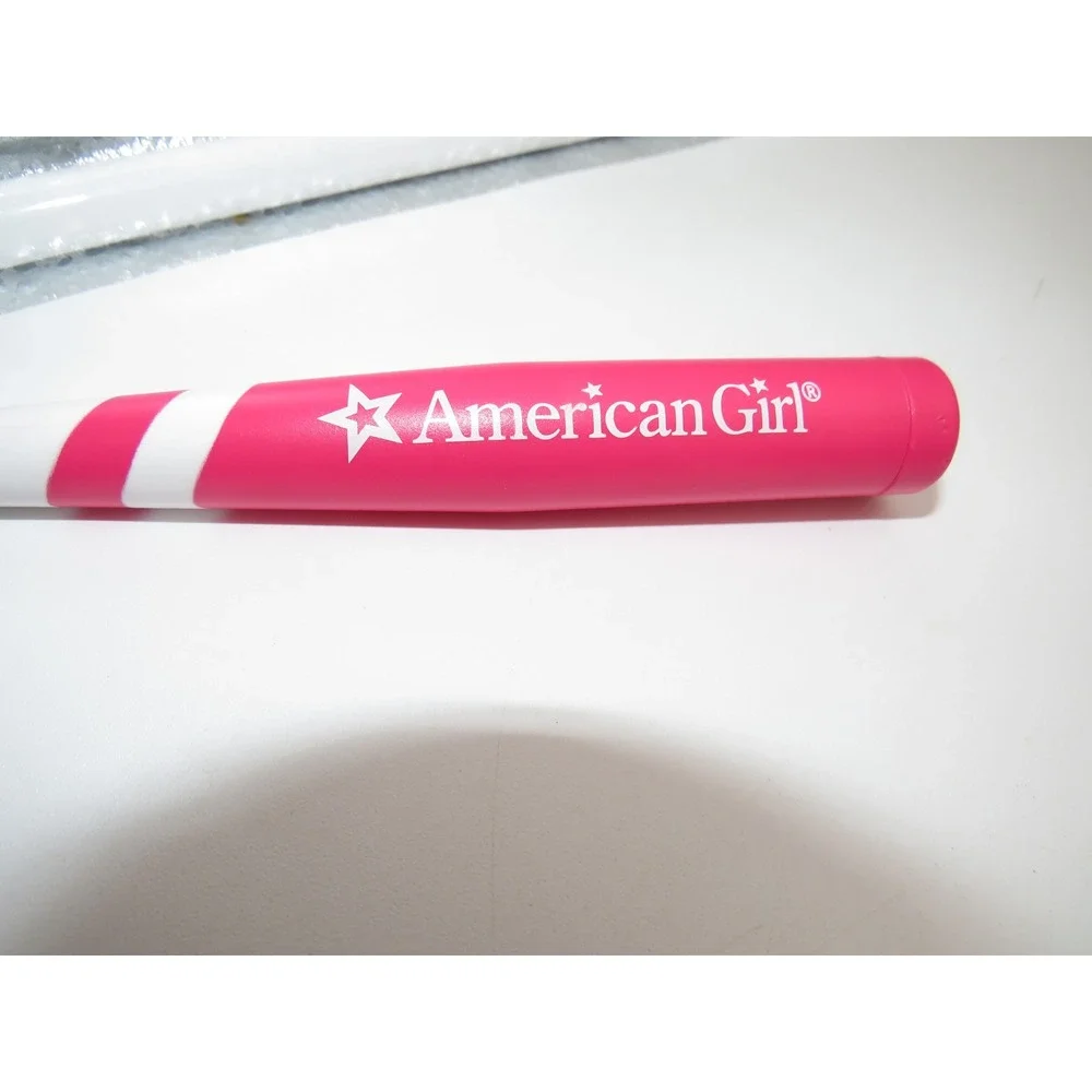 American Girl Doll Softball Set Outfit and Accessories Blue Purple Pink